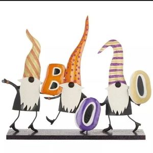 Boo Gnomes Tabletop Halloween Decor by Brighten the Season XL 17" SO Retired